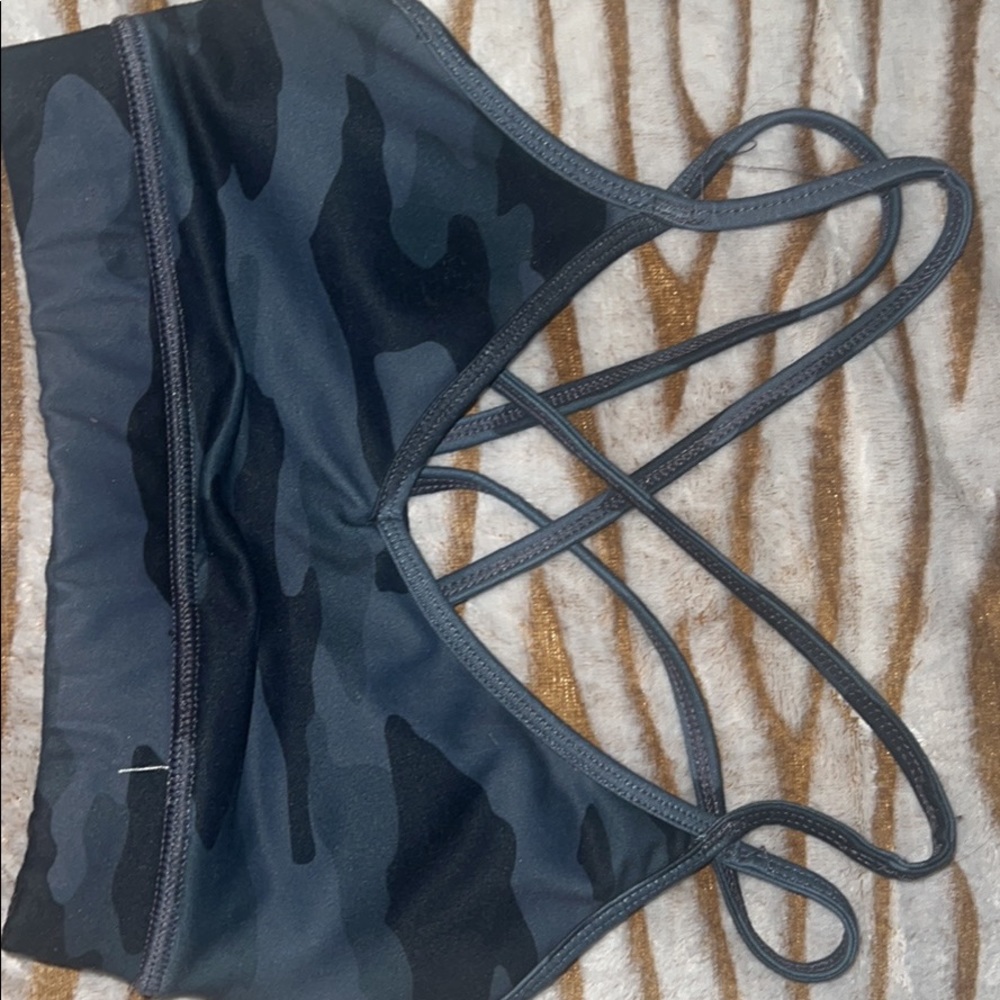 Camo sports bra!